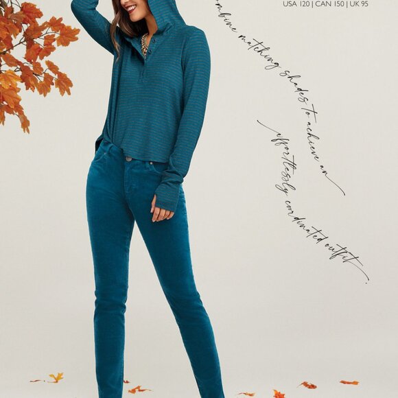 CABI high rise corduroy skinny jeans 4137 (sz6) - Picture 1 of 12